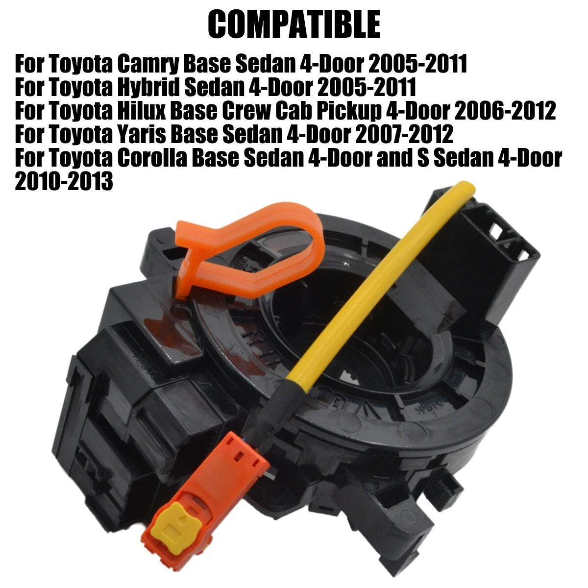Steering wheel sensor 84306-0k050 is compatible with for Corolla , Yari, Hilux, and for Camry .