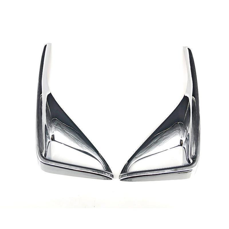 for Toyota C-HR CHR 18-2022 Chrome Rear Fog Lamp Bumper Light Molding Cover Trim