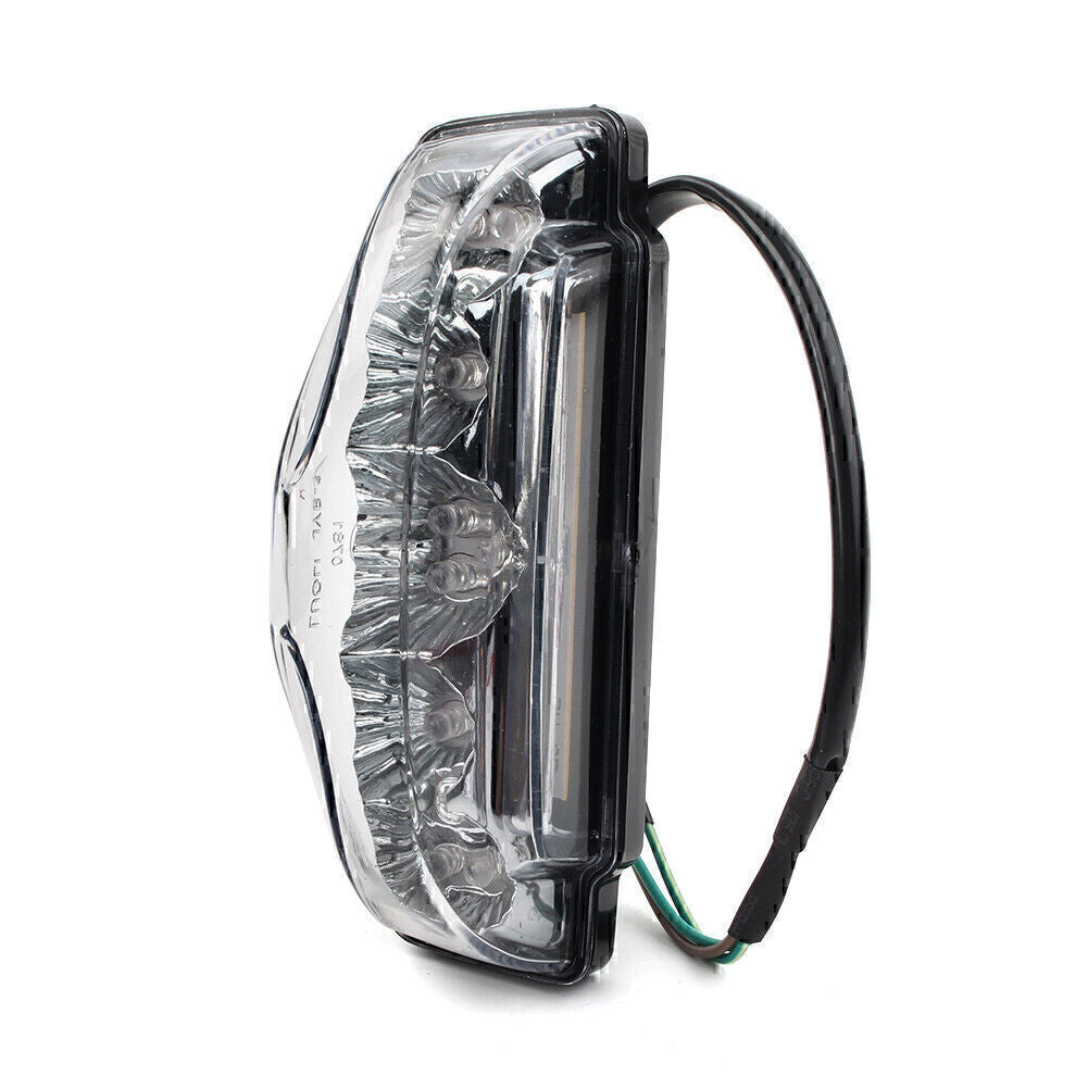 Plastic Brake Light Motorcycle ATV Bike Scooter Rear Tail Light Universal Red