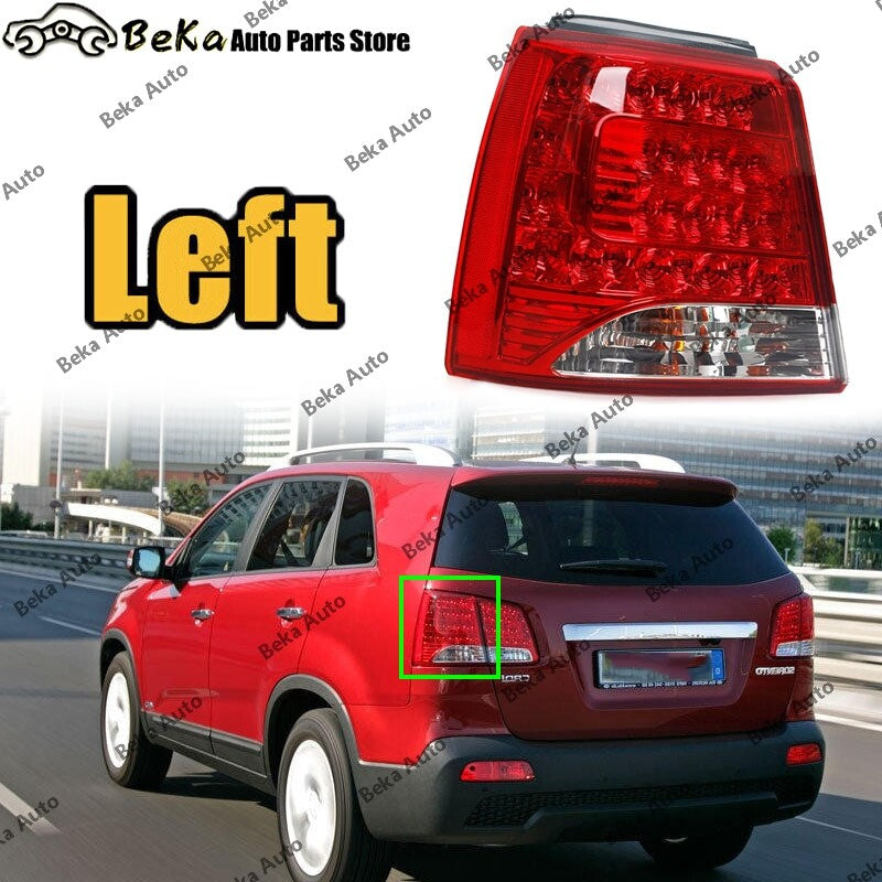 1Pcs for KIA sorento 2009-2012 Left Outer Rear Bumper Brake Light Taillights