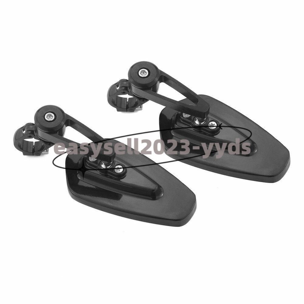 7/8 Universal Motorcycle 22mm Rear View Side Mirror Handle Bar End Rearview