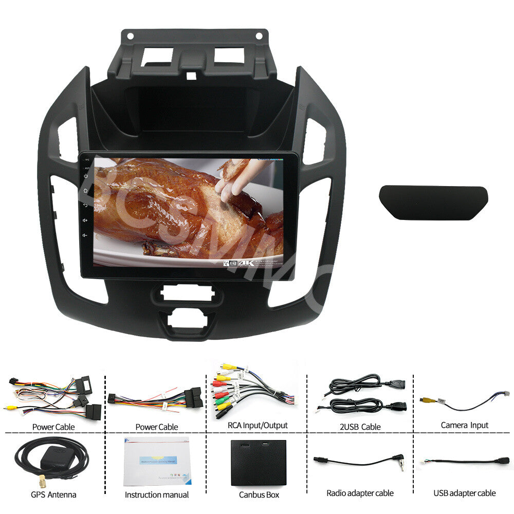 Fit For 2014-2018 for Ford Transit Connect 9 Android 13 Car Stereo Radio GPS Navi