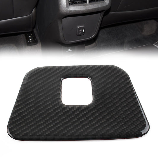 Inner Interior Rear Armrest USB Panel Cover Trim for Chevrolet Equinox 2018-2021