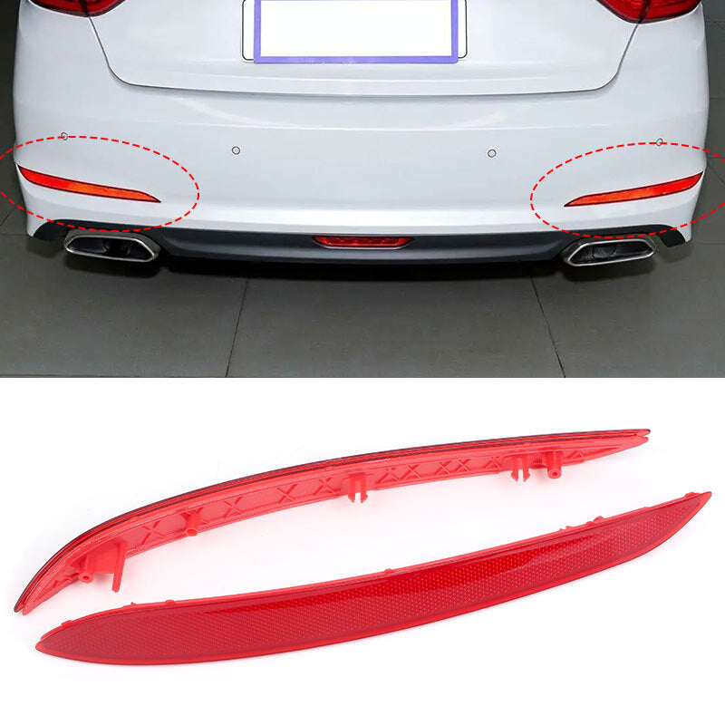 2015 2016 2017 Bumper Reflector for Hyundai Sonata Rear Left Right Light Lamp