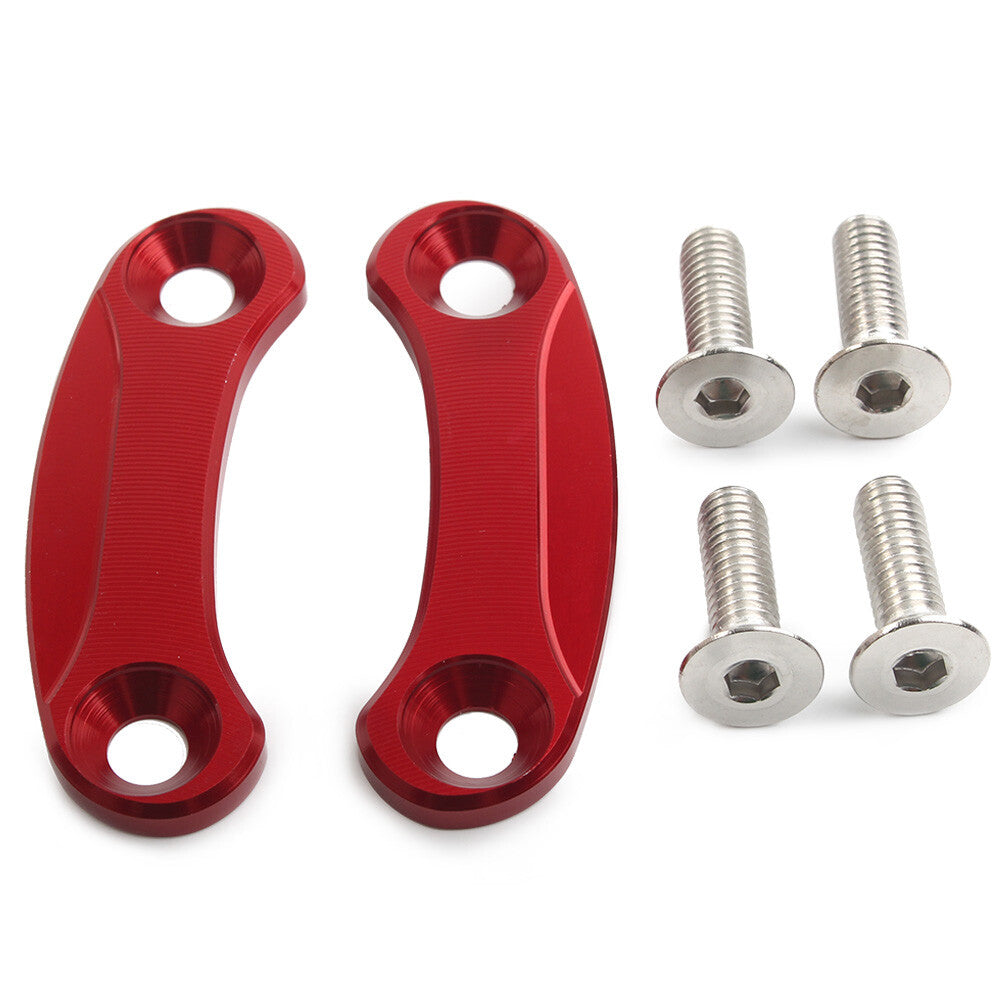 Rearview Mirror Block Off Base Plates Cover for Kawasaki ZX-10R 16-21