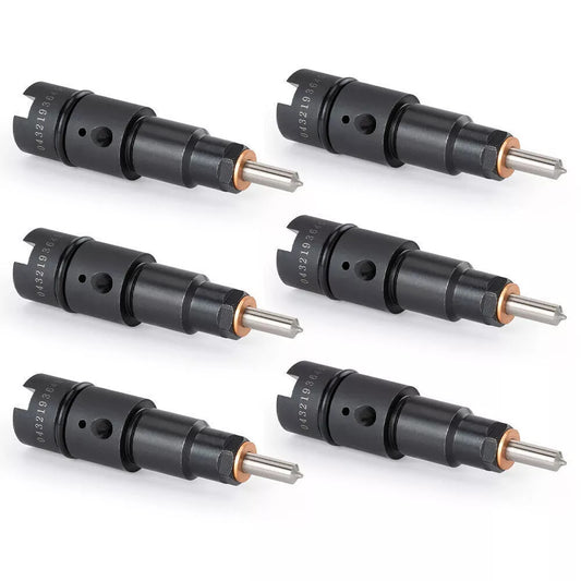 Set of 6 Diesel Fuel Injectors Nozzle for ISB 5.9L 0432193645 3944200