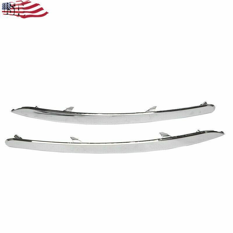 for Kia Sportage 2011-2015 Chrome Front Bumper Eyeline Trim Garnish 1Pair