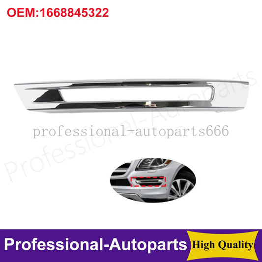 1PCS New Front Left Fog Light Cover Trim for Mercedes Benz X166 GL350 GL450