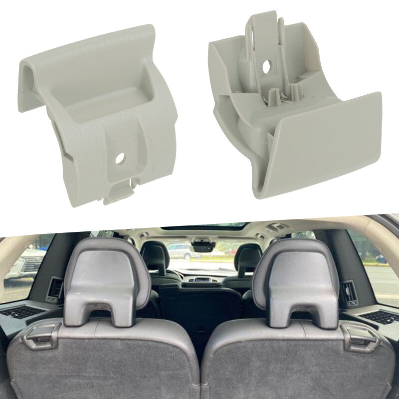2x Rear for Seat Release Recline Switch Handle Lever Gray for Volvo XC90 2016-2023