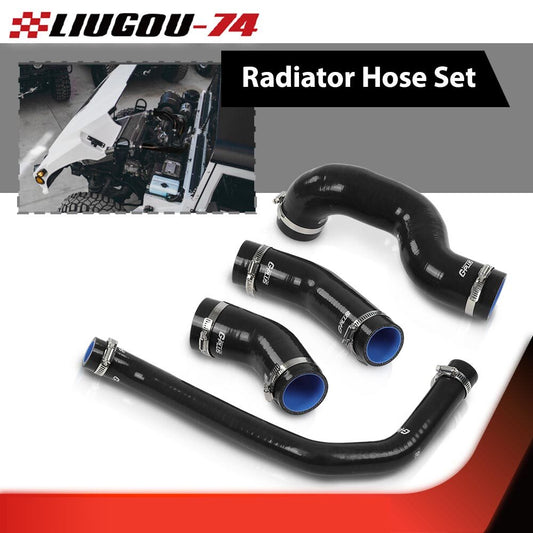 Suitable for Hummer 12339160/12339162/12339159/12346 Black Radiator Flexible Hose Set - new
