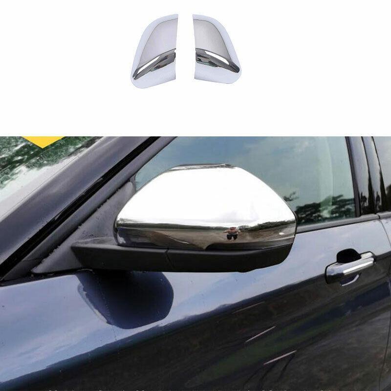 for Ford Explorer 2020-2022 ABS Chrome Rear View Side Door Mirror Cover Trim 2pc