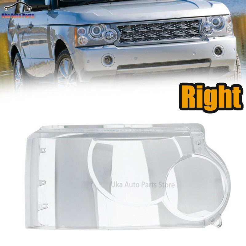 Right Side Headlight Lens Cover Headlamp Mask for Land Rover for Range Rover 2006-09
