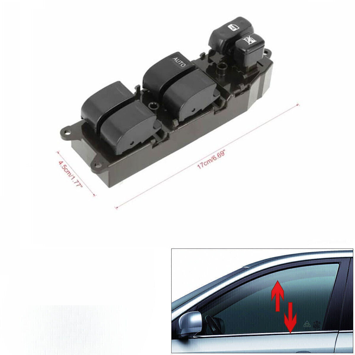 for 1998-2002 for Toyota for Land Cruiser Driver Side Master Power Window Switch