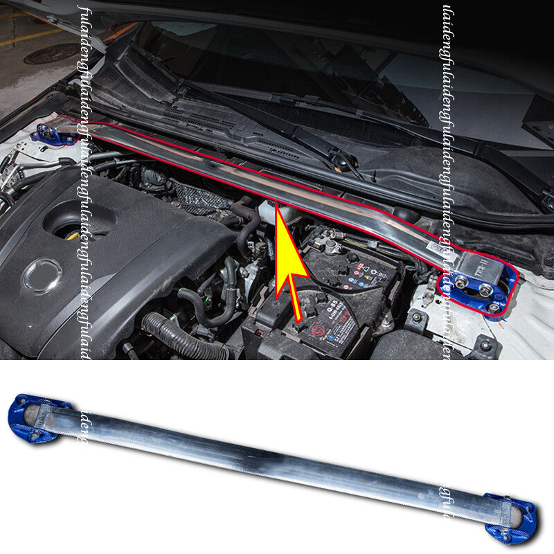 for Mazda CX-30 2020-22 alloy Front Hood Tension Bar Balance Bar Strut Bar Brace