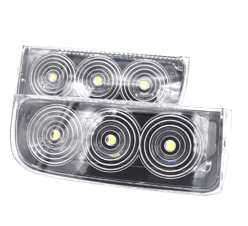 2x White Led Reflector Reverse Backup Light for Range Rover Vogue L322 04-12