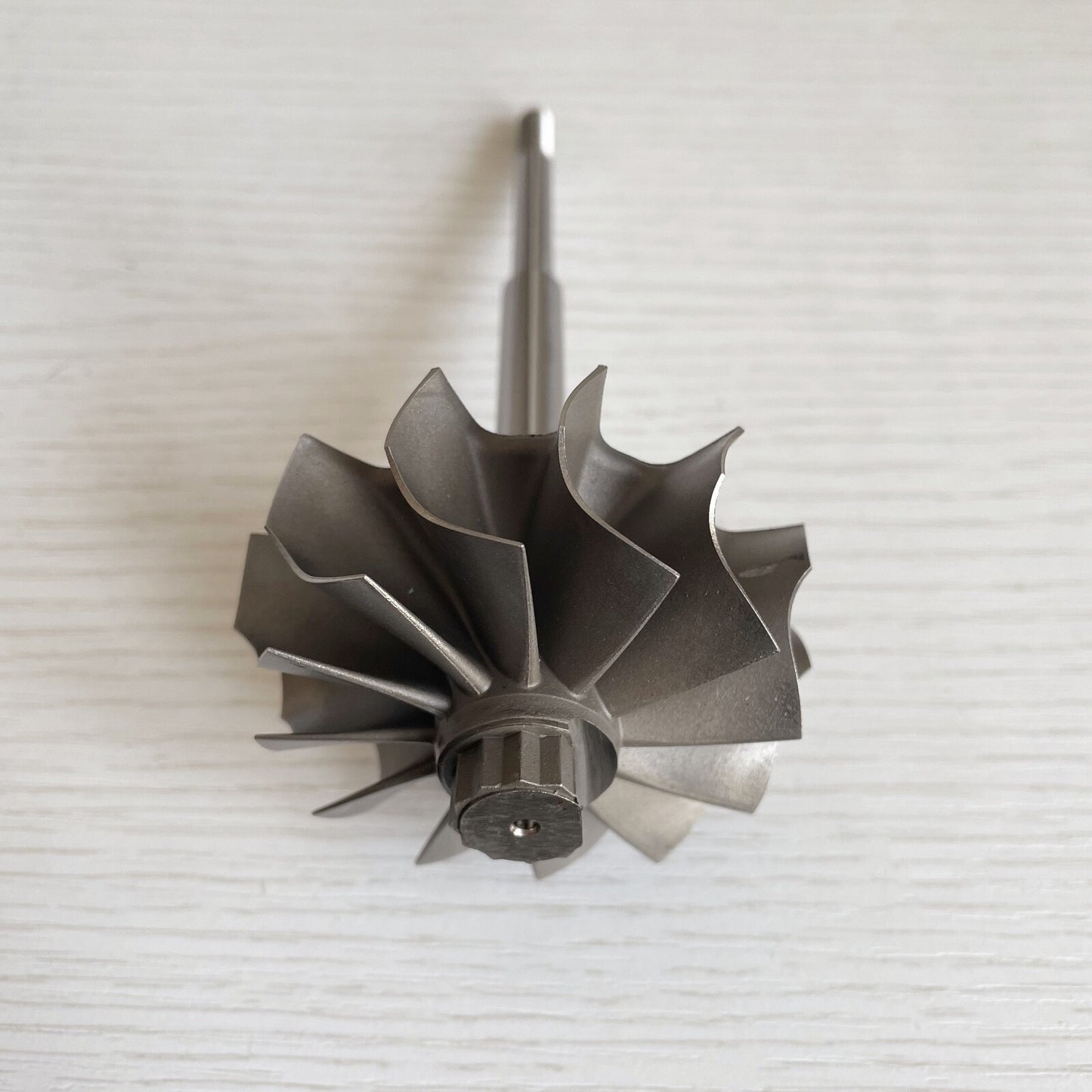 TE06H 58.5X67.2 mm 12-blade turbine wheel/turbine shaft and wheel for turbochargers