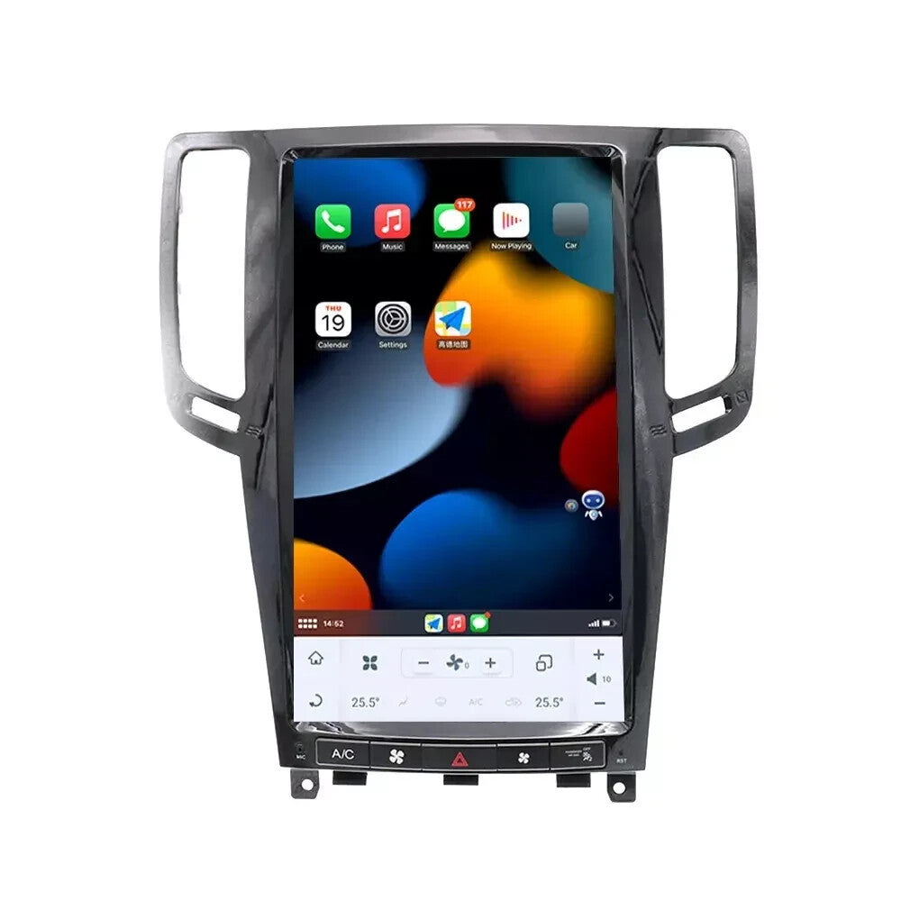 14.4 Android for Tesla Vertical Screen for Infiniti G35 G37 2007-2013 Car Gps Radio