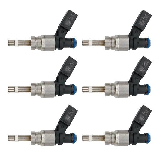 6PCS Fuel Injector 079906036C FJ1041 06E906036F for Audi A6 3.2L 3.1L 2.8L 10-11