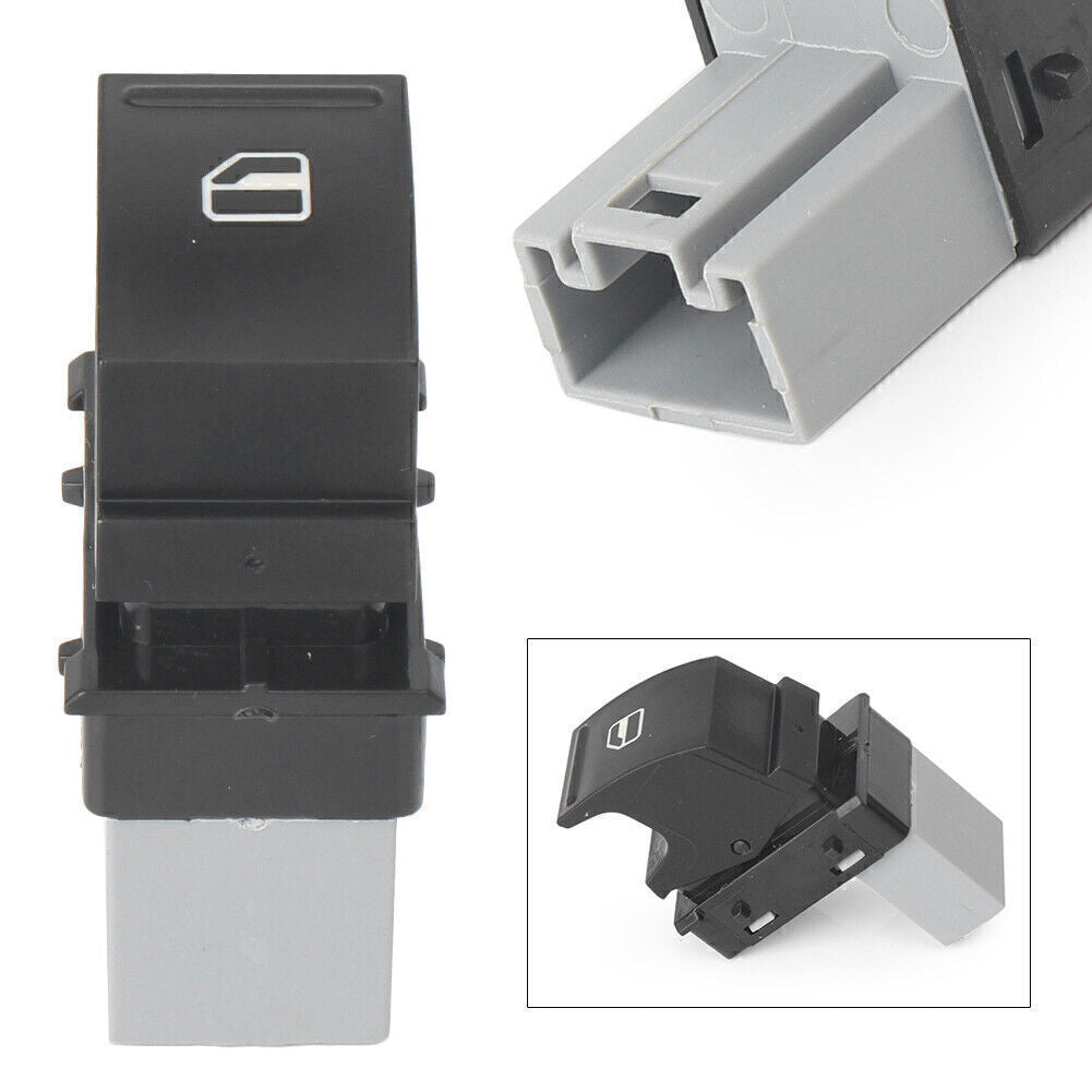 1pc Window Switch plastic fit 2003 2004 2005 2006 - 2009 for VW for Golf Mk5 ABS Black