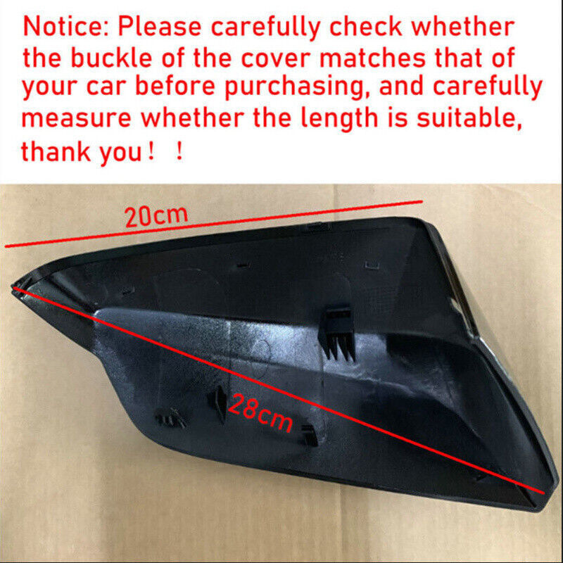 Gray Left Rearview Mirror Cover Housing Shell Cap for Chevrolet Malibu 2016-2020