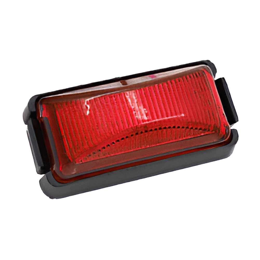 2pcs/Kit 6LED Red Clearance Lamp Side Marker Lights Truck Trailer Universal