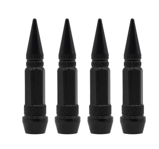 4-piece car tire valve cover rod air dust cover dustproof silver stud for Peugeot