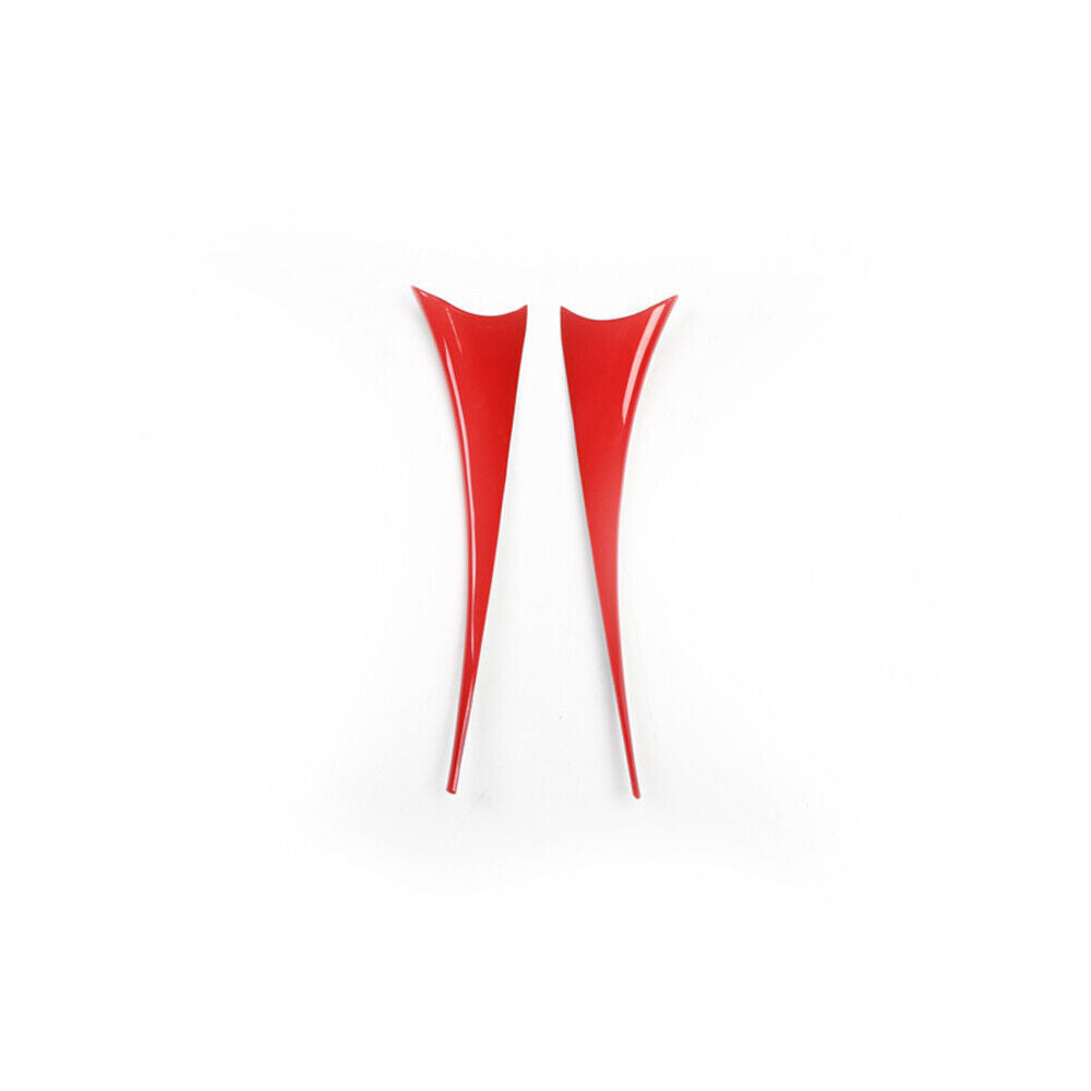 Gear Shift Both Side Cover Trim Interior 2 Fit for Lexus IS 2006-11 Bright Red