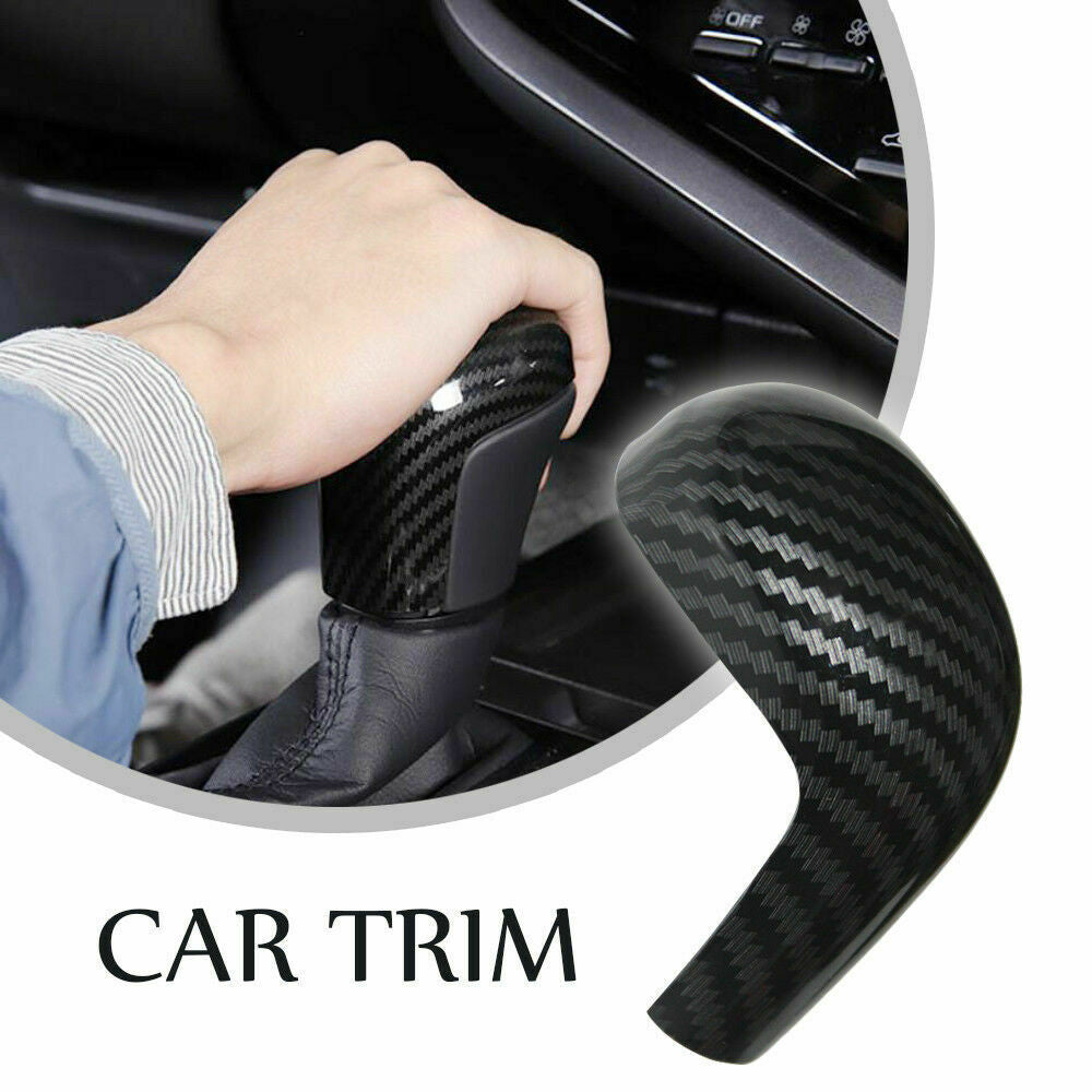 for Toyota for Corolla Cross 2022-24 Carbon fiber Gear Shift Knob Molding Cover Trim