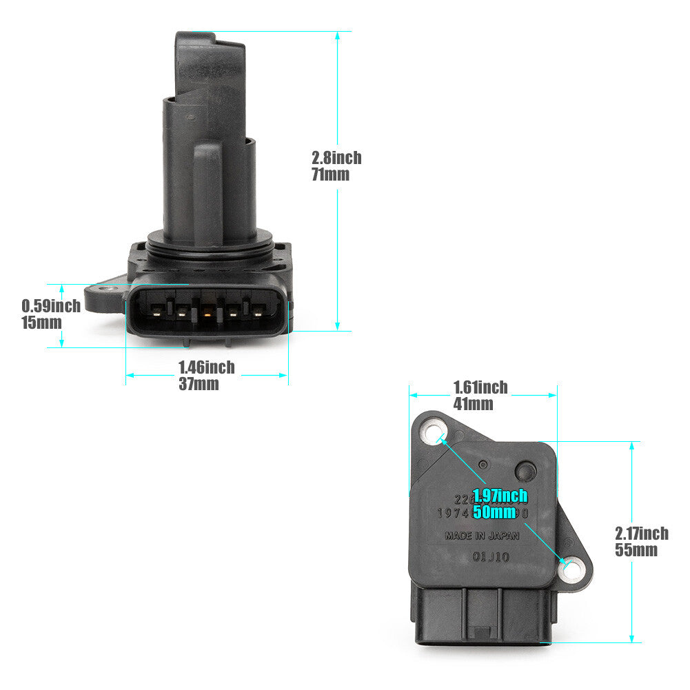 Suitable for Forester Impreza WRX STi 22680-AA310 MAF for Volkswagen air flow sensor instrument