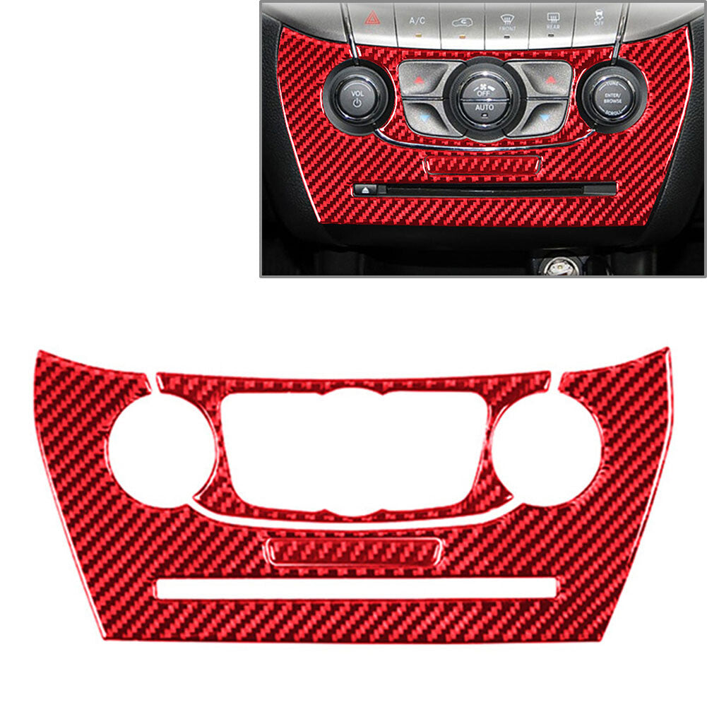 Interior Inner AC Switch Button Panel Cover Trim Red Fit for Dodge Journey 2011-2018