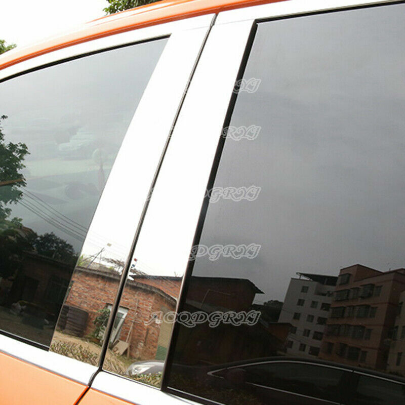 Chrome Pillar Posts Trim Cover for Porsche for Cayenne 2019-2023 Window Molding Trim