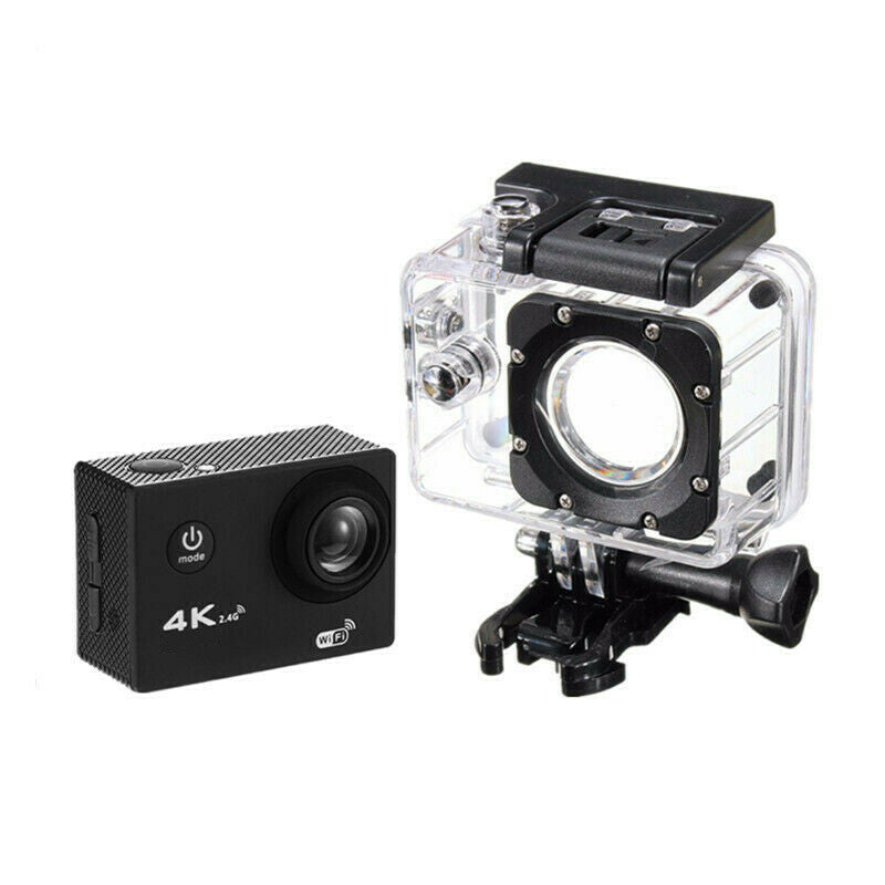 Motorcycle ATV 4K WiFi Remote Helmet Camera Extreme Sports DV Driving Recorder