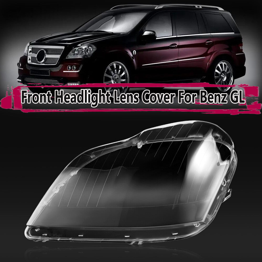 Headlight lens protective cover for the left front of the headlight, suitable for 2007-2012 for Mercedes-Benz GL320 GL450.