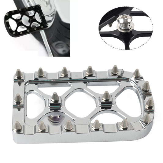 for Harley Softail Touring Electra Road Glide Trike CNC Brake Pedal Pad Cover