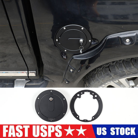 Glossy black rear emblem badge ring cover trim suitable for Ford Ranger 15-22 USA
