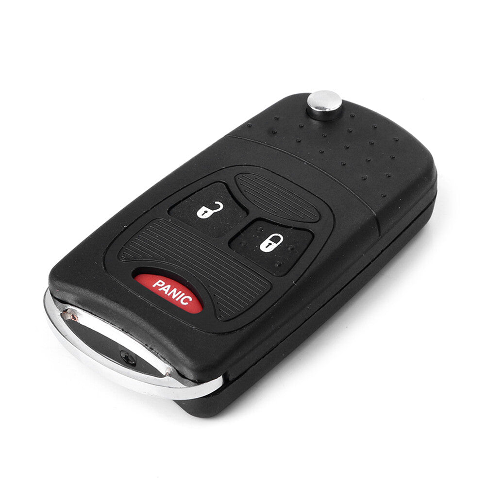 3 Button Remote Control Key Fob Case Shell Fit for Dodge Ram1500/2500/3500 2004-2010
