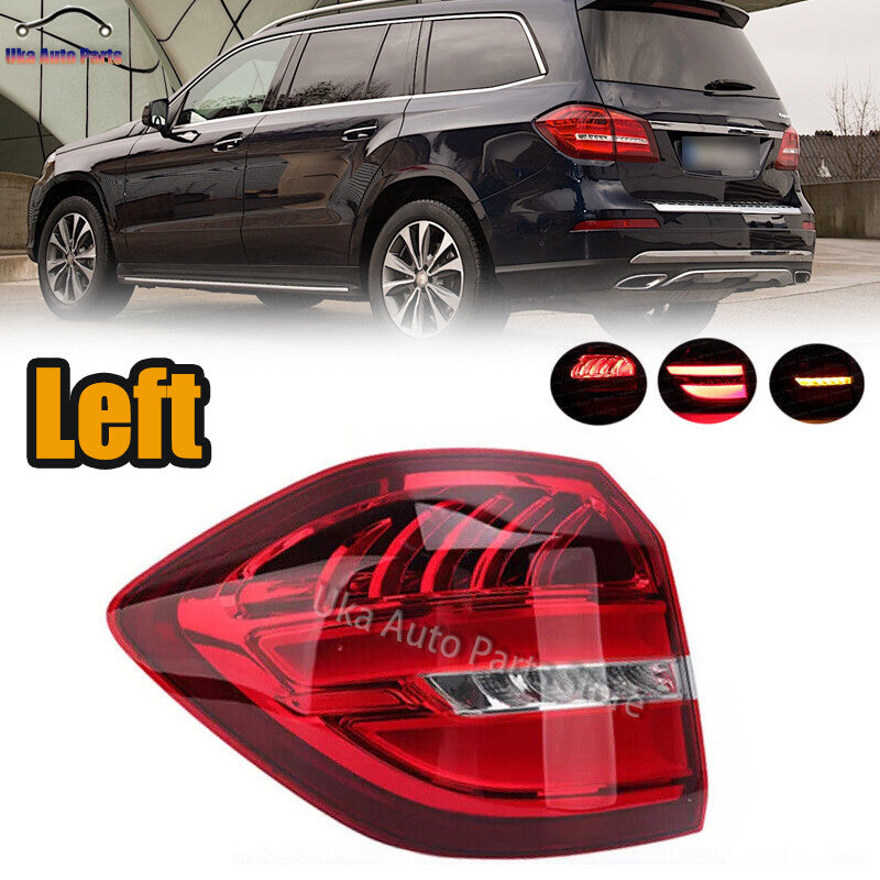 Left LED Tail Light Rear Brake Lamp for Mercedes-Benz GLS CLASS X166 2016-2019