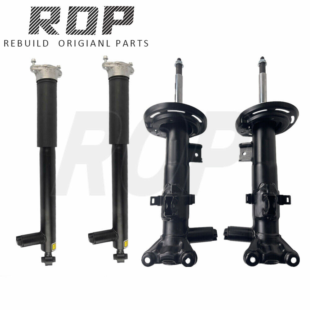 Full Set Front Rear Shock Absorbers w/ADS Fit for Mercedes W218 W212 CLS63 E63 AMG