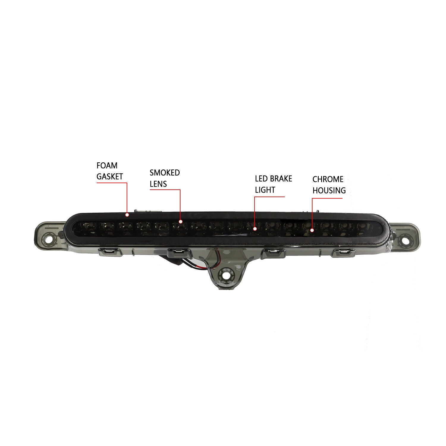 Für for Ford for Mustang 2010-2014 Dritte Bremsleuchte Bremslicht Rückleuchte Hinten