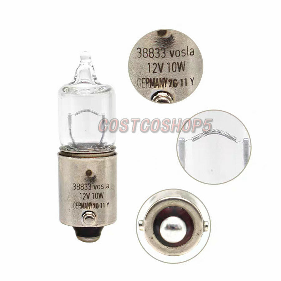 2pcs 38833 Vosla H10W Halogen Lamp BA9s bulb 12V 10W lamp light NEW