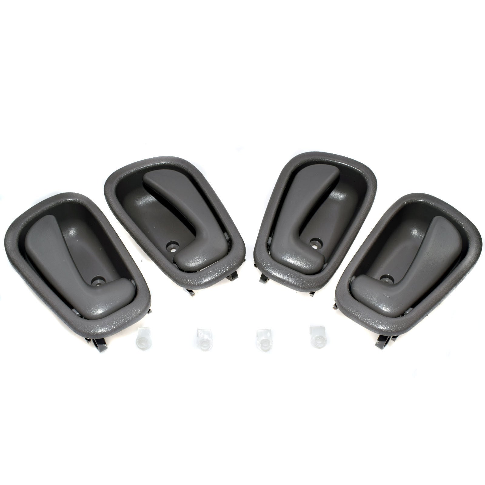 for Toyota for Corolla Prizm 1998-2002 4Pcs Grey Inner Door Handle Front Rear LH RH