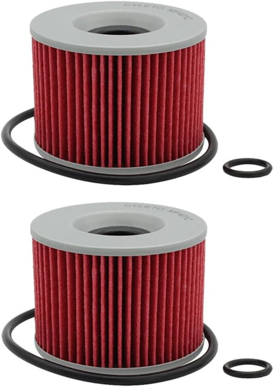 Oil Filter for KAWASAKI 1000 KZ1000 KZ1000P POLICE 1982-2005 / KZ1000R 2Pack