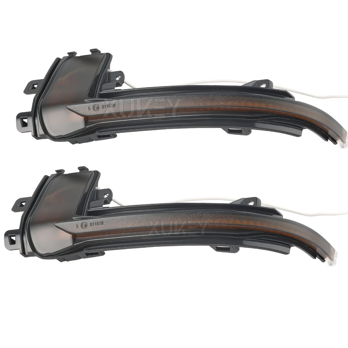 2x Dynamic LED Wing Mirror Indicator Turn Signal Lights for Audi A3 8P for A4 B8 for A5