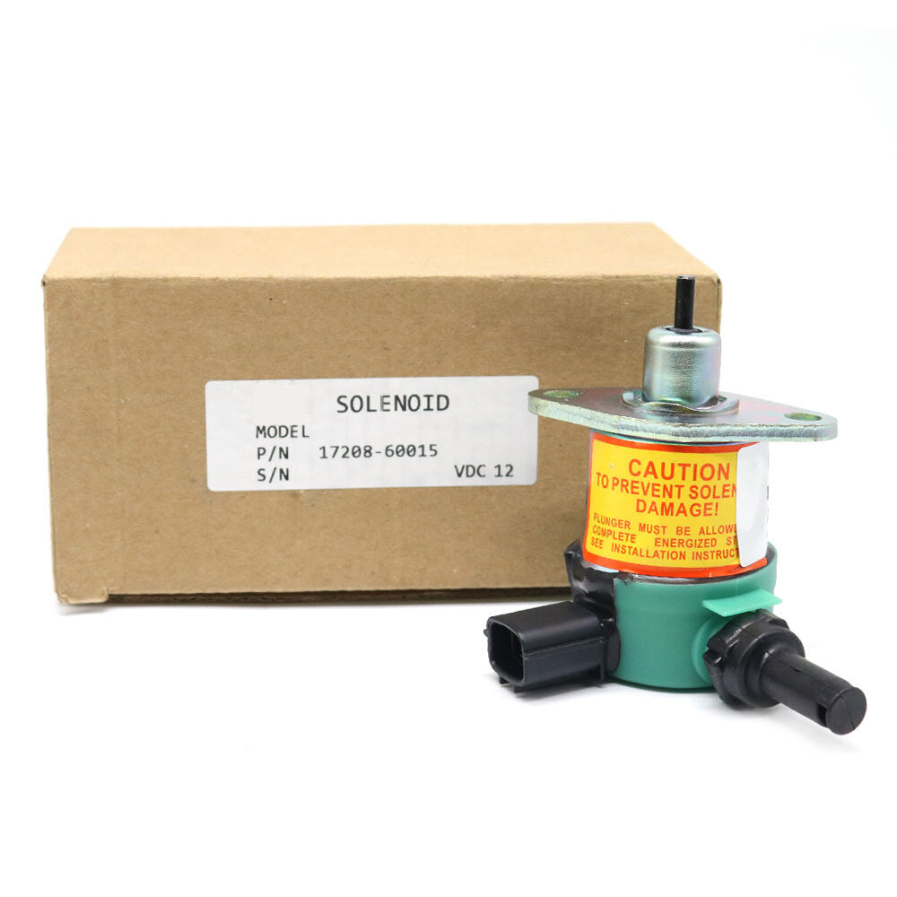Fuel Shut Off Solenoid Fit For Kubota D905 D1005 D1105 17208-60010 17208-60015