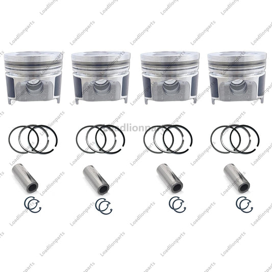 Piston And Ring Set+0.5mm 1J091-21110 For Kubota D902 BX2360 BX2370 BX2380 BX23S