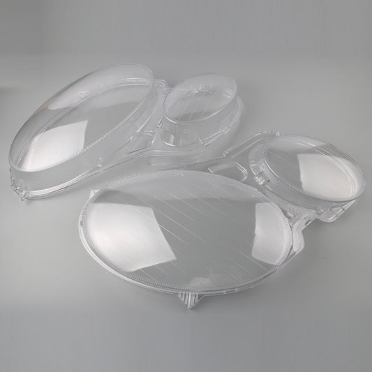 Left and Right Headlight Clear Lens Cover for 02-08 for Mercedes-Benz W211 E240 E200