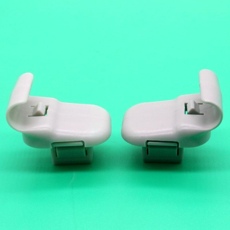 2Pcs Gray Sun Visor Retainer Clip Holder LC6269261B75 for Mazda 2 3 5 CX-7 CX-9