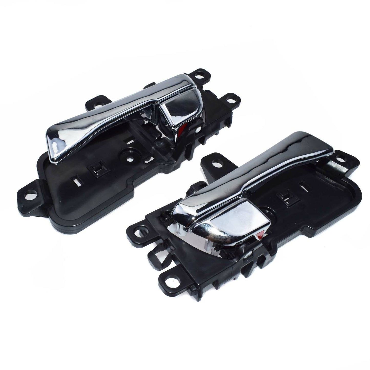 pair of chrome-plated left and right inner door handles for the for Hyundai Sonata 2011-2014.