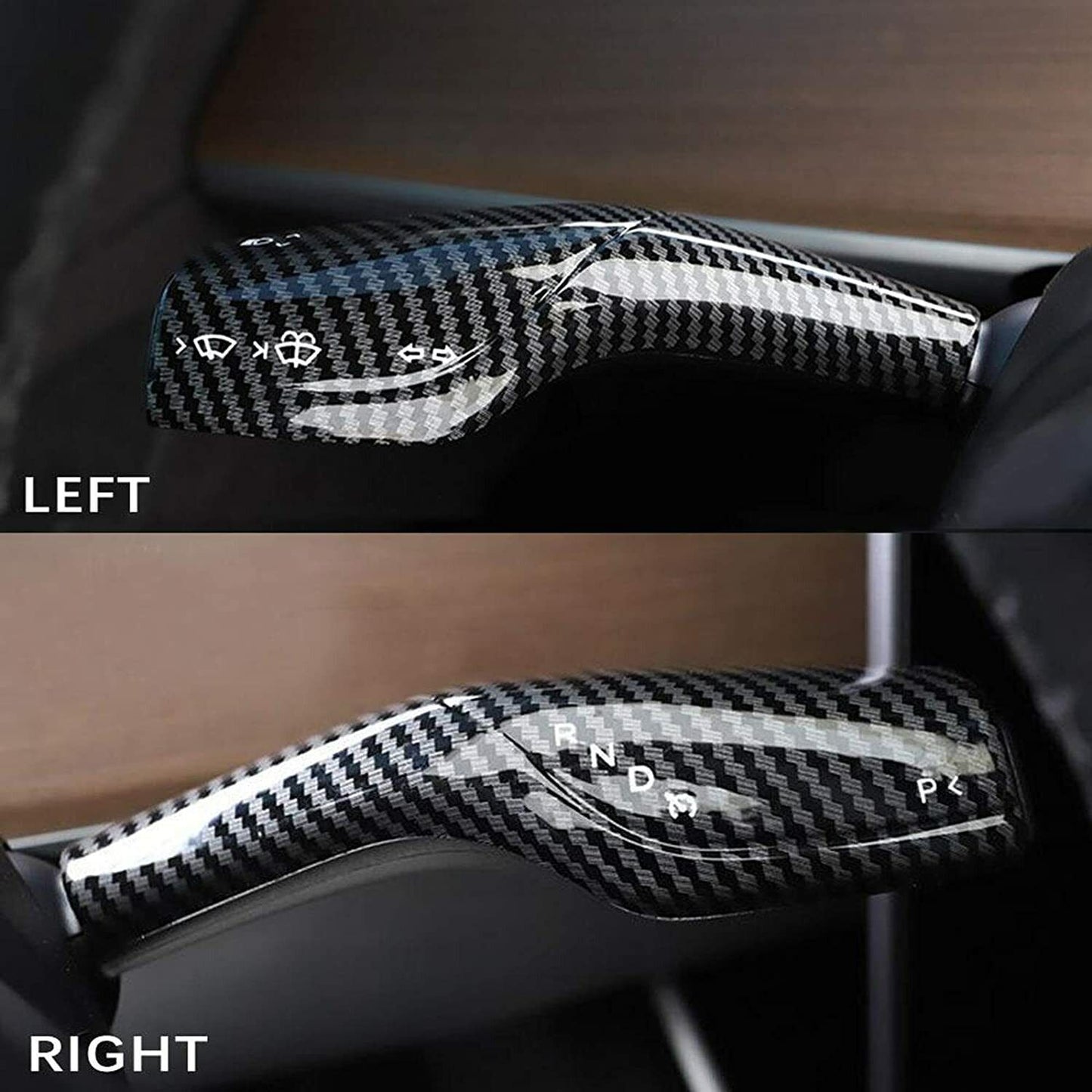 Steering Lever Cover for Tesla Model 3 Y Shift Lever Cover Accessories Decorative