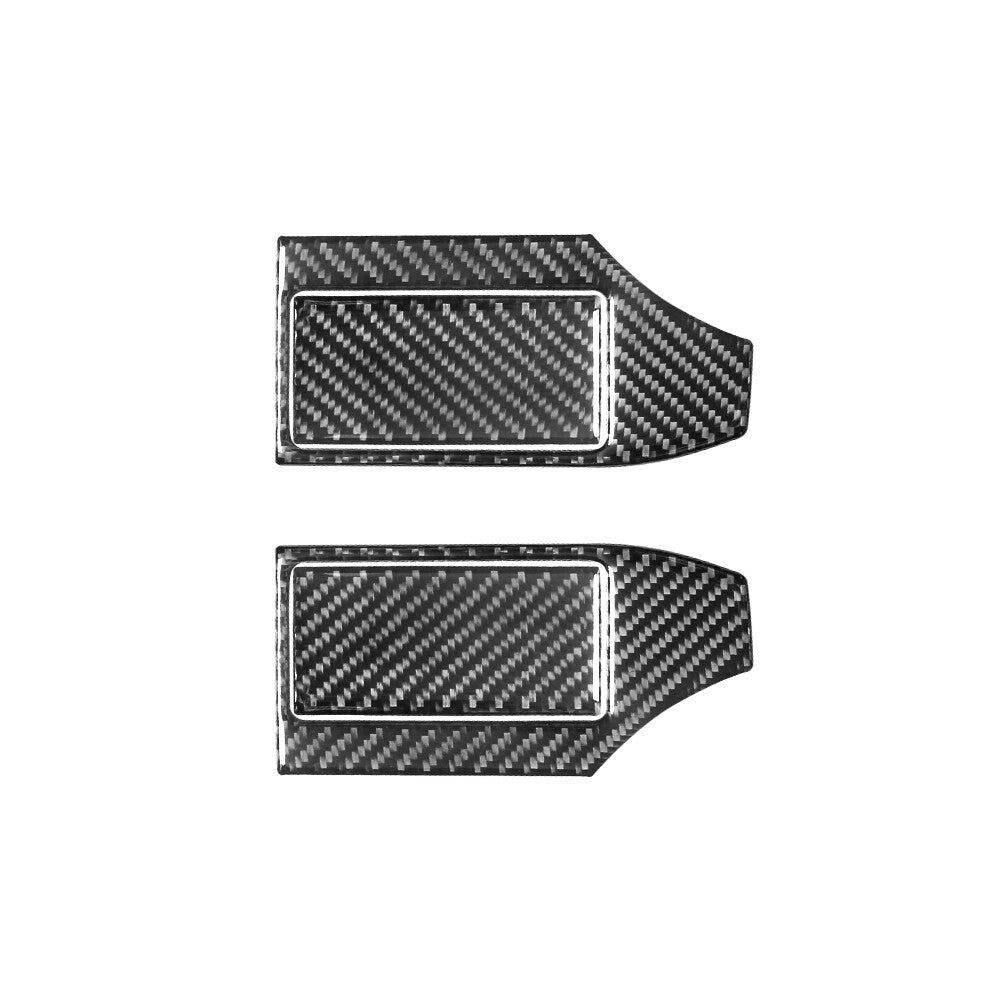 4Pcs Carbon Fiber Interior Rear door Ashtray Cover Trim for BMW M5 E39 1998-2003